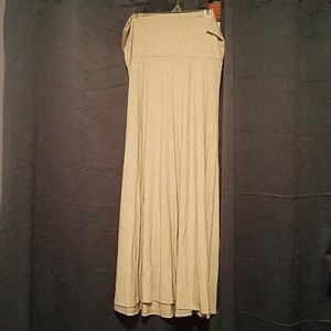 Lularoe maxi skirt XL heather gray super comfy